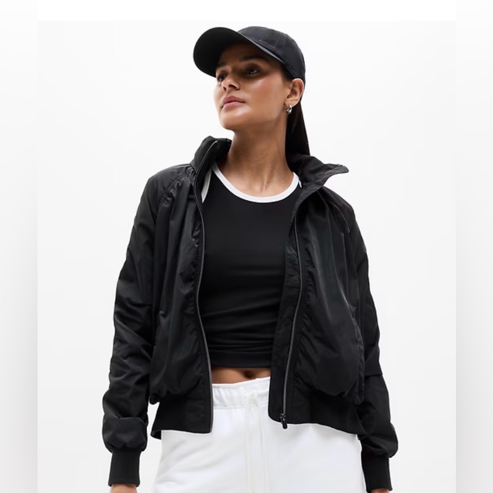 Athleta Jetset Bomber Jacket